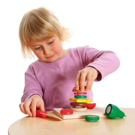 Assortiment pour le cheeseburger Multi-coloured 3 - vertbaudet enfant 