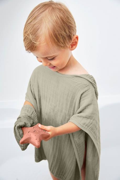 Jouet de bain en caoutchouc naturel etoile de mer Rouge 6 - vertbaudet enfant 