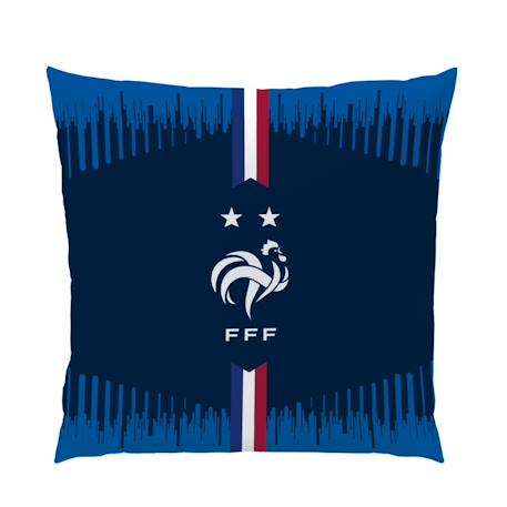 Coussin imprimé 100% polyester, fff champions Bleu 2 - vertbaudet enfant 