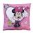 Coussin imprimé 100% coton, disney minnie shopping Rose 1 - vertbaudet enfant 