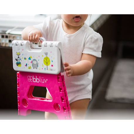 Marche-pied pliable Rose 2 - vertbaudet enfant 