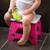 Marche-pied pliable Rose 3 - vertbaudet enfant 