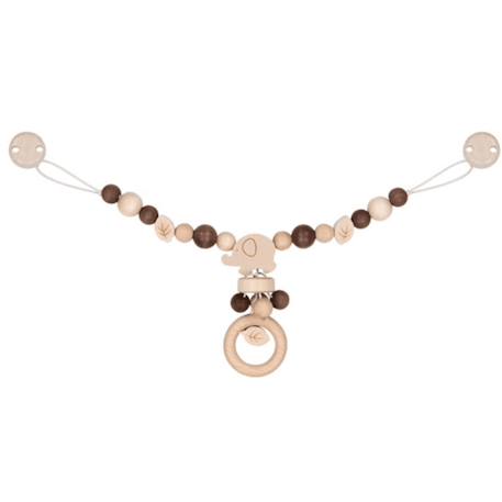 Chaîne de poussette et landau elephant nature Marron 2 - vertbaudet enfant 