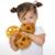 Star ball en caoutchouc naturel Multi-coloured 3 - vertbaudet enfant 