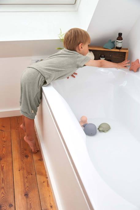 Jouet de bain en caoutchouc naturel etoile de mer Rouge 4 - vertbaudet enfant 