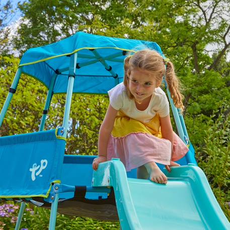Aire de jeux évolutive aventurier métal Bleu 4 - vertbaudet enfant 