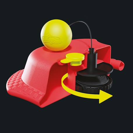 Jeu de raquettes swingball reflex tennis métal Rouge - jaune 5 - vertbaudet enfant 