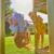 Aire de jeux double plateforme clématite bois fsc® Marron - bleu - vert 4 - vertbaudet enfant 