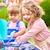 Cuisine d'extérieur pour enfant little chef bois fsc® Marron - bleu - noir 2 - vertbaudet enfant 