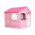 Maisonnette cabane barbe à papa plastique Rose 2 - vertbaudet enfant 