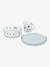 Set repas en tritan imprimé Siva bleu+multicolore+rose 1 - vertbaudet enfant 