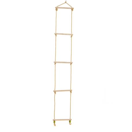 Portique 2 balançoires balandier bois h224cm Marron - bleu - vert 3 - vertbaudet enfant 