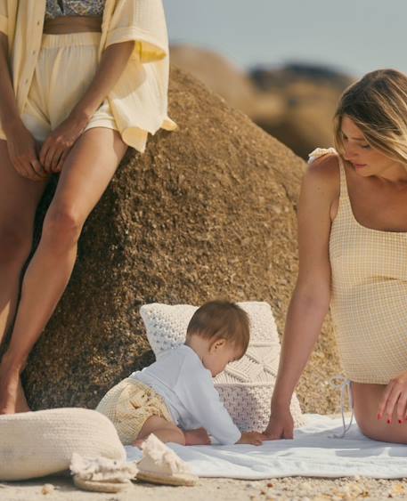 Bloomer de bain bébé marty Jaune 2 - vertbaudet enfant 