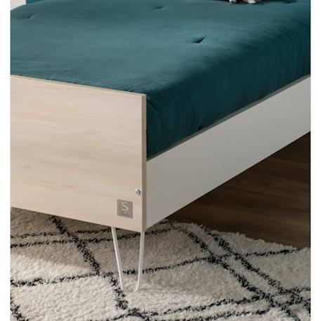 Lit junior - happy Beige 3 - vertbaudet enfant 