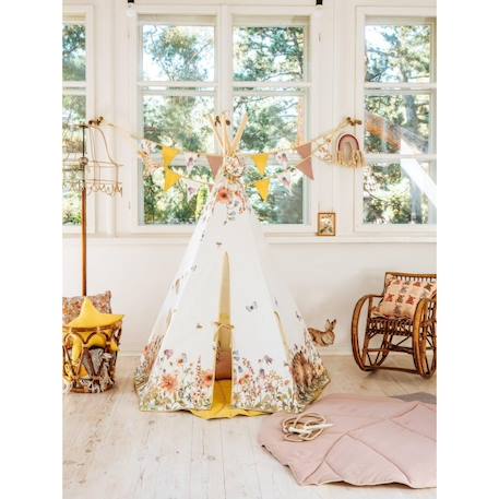 Tente tipi en coton Blanc 3 - vertbaudet enfant 