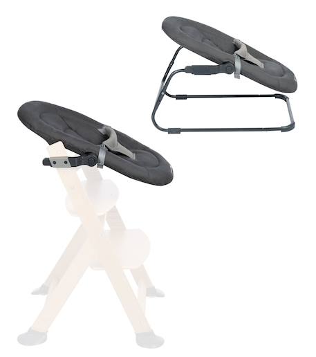 Transat bébé pour chaise haute timba Gris teinté 3 - vertbaudet enfant 