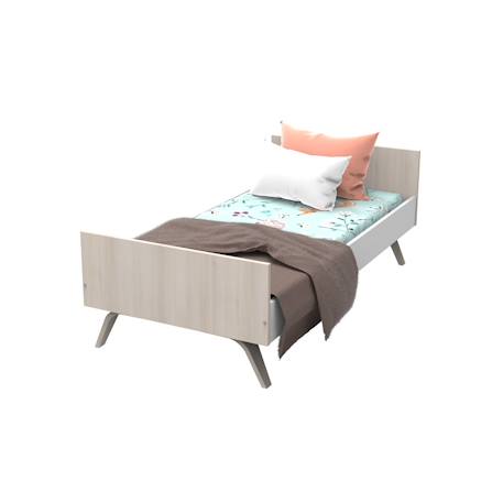 Lit junior en bois - serena Beige 1 - vertbaudet enfant 