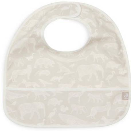 Lot de 2 bavoirs imperméables Beige, blanc+Blanc, vert, jaune+Ecru, marron+Ecru, vert+Marron chataigne+Nougat+Rose des bois+Vert jungle+Vert olive 28 - vertbaudet enfant 