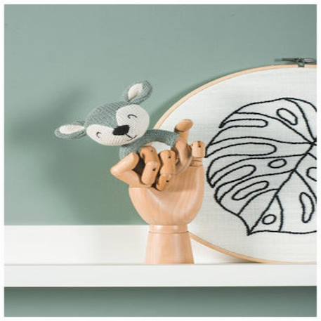 Hochet anneau de dentition Blanc, marron+Gris, marron+Vert+Vert, blanc 14 - vertbaudet enfant 