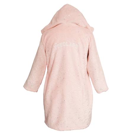Robe de chambre brodée à capuche, harry potter hedwige Rose clair 2 - vertbaudet enfant 