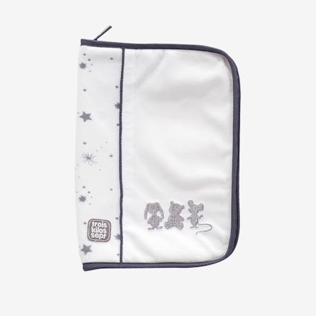 Protège carnet de santé bébé Gris 1 - vertbaudet enfant 