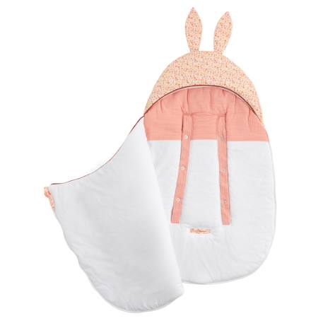 Nid d'ange bébé en coton - esmee Rose 3 - vertbaudet enfant 