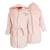 Robe de chambre brodée à capuche, harry potter hedwige Rose clair 3 - vertbaudet enfant 