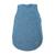 Gigoteuse sans manches en coton bio à pois en relief seashells Bleu indigo+Écru 1 - vertbaudet enfant 