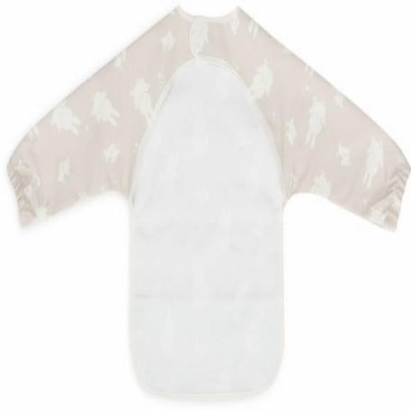 Bavoir à manches imperméable Blanc, marron clair+Blanc, rose, bleu+Bleu, blanc+Nougat miffy+Rose tendre+Vert, blanc 16 - vertbaudet enfant 