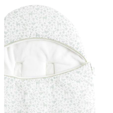 Nid d'ange bébé en coton - promenons nous Blanc 2 - vertbaudet enfant 