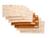 Protections de barreaux de lit en coton Beige+Beige foncé+Bleu/blanc+Ecru léopard+Moutarde+Rose+Rose foncé+Rouge+Vert+Vert tilleul 3 - vertbaudet enfant 