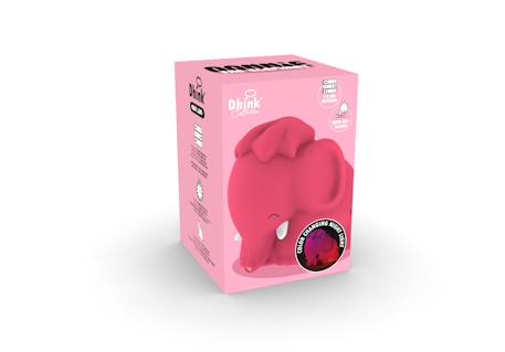 Veilleuse en silicone souple - l'éléphante Rose 3 - vertbaudet enfant 