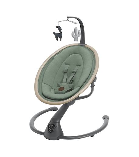 Transat et balancelle bébé électrique cassia Graphite beyond+Gris beyond+Vert beyond 10 - vertbaudet enfant 