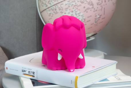 Veilleuse en silicone souple - l'éléphante Rose 1 - vertbaudet enfant 