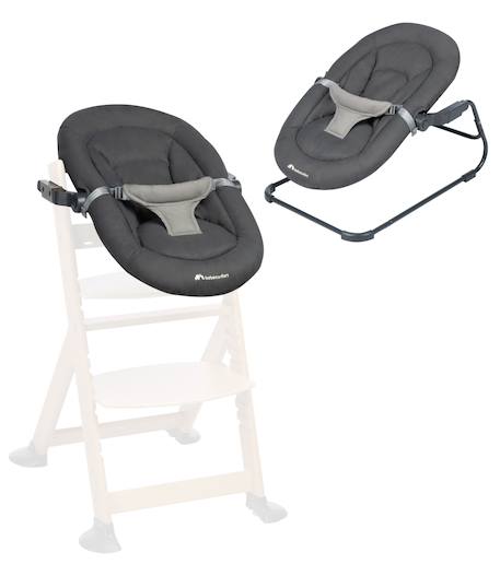Transat bébé pour chaise haute timba Gris teinté 1 - vertbaudet enfant 