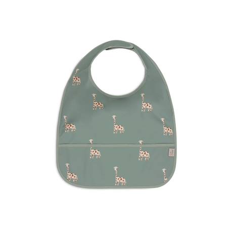 Lot de 2 bavoirs imperméables Beige, blanc+Blanc, vert, jaune+Ecru, marron+Ecru, vert+Marron chataigne+Nougat+Rose des bois+Vert jungle+Vert olive 38 - vertbaudet enfant 