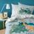 Parure de lit imprimée 100% coton, dino jungle Gris 1 - vertbaudet enfant 