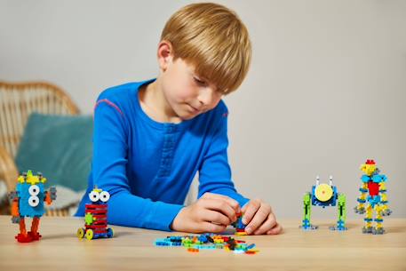 Kit découverte robots  250 pcs Multicolore 2 - vertbaudet enfant 