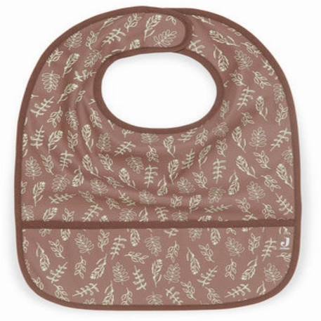 Lot de 2 bavoirs imperméables Beige, blanc+Blanc, vert, jaune+Ecru, marron+Ecru, vert+Marron chataigne+Rose des bois 26 - vertbaudet enfant 