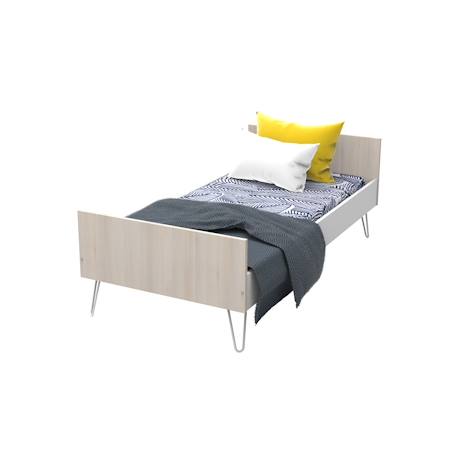 Lit junior - happy Beige 1 - vertbaudet enfant 