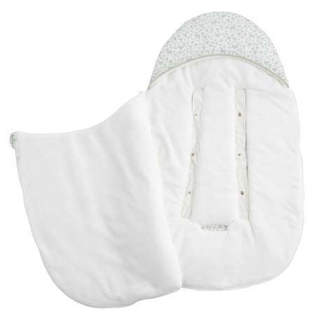 Nid d'ange bébé en coton - promenons nous Blanc 3 - vertbaudet enfant 