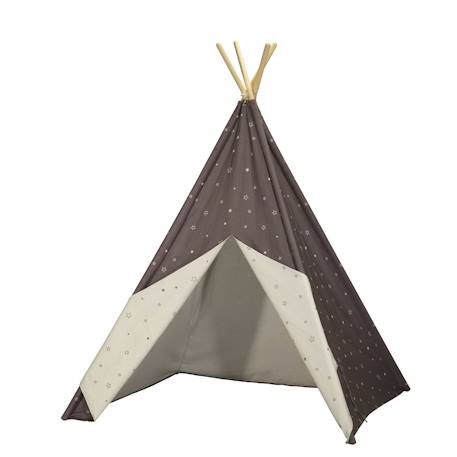 Tipi en toile en coton - lazare Gris 1 - vertbaudet enfant 