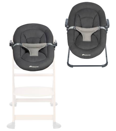 Transat bébé pour chaise haute timba Gris teinté 2 - vertbaudet enfant 