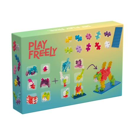 Kit découverte animaux  275 pcs Multicolore 4 - vertbaudet enfant 