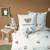 Parure de lit imprimée 100% coton, teddy bear Beige 1 - vertbaudet enfant 