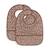 Lot de 2 bavoirs imperméables Beige, blanc+Blanc, vert, jaune+Ecru, marron+Ecru, vert+Marron chataigne+Rose des bois 24 - vertbaudet enfant 