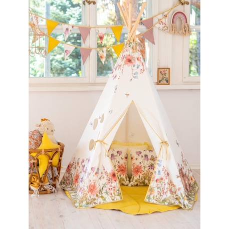Tente tipi en coton Blanc 2 - vertbaudet enfant 