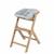 Kit nouveau-né chaise haute bois nesta Gris beyond 2 - vertbaudet enfant 