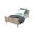 Lit junior en bois - seventies Marron 1 - vertbaudet enfant 
