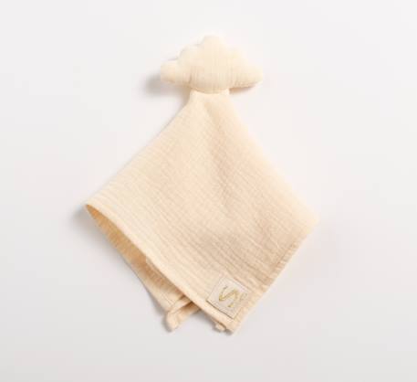 Gigoteuse bébé hiver en double gaze de coton et son doudou mouchoir Beige+Rose+Rouge+Vert 3 - vertbaudet enfant 